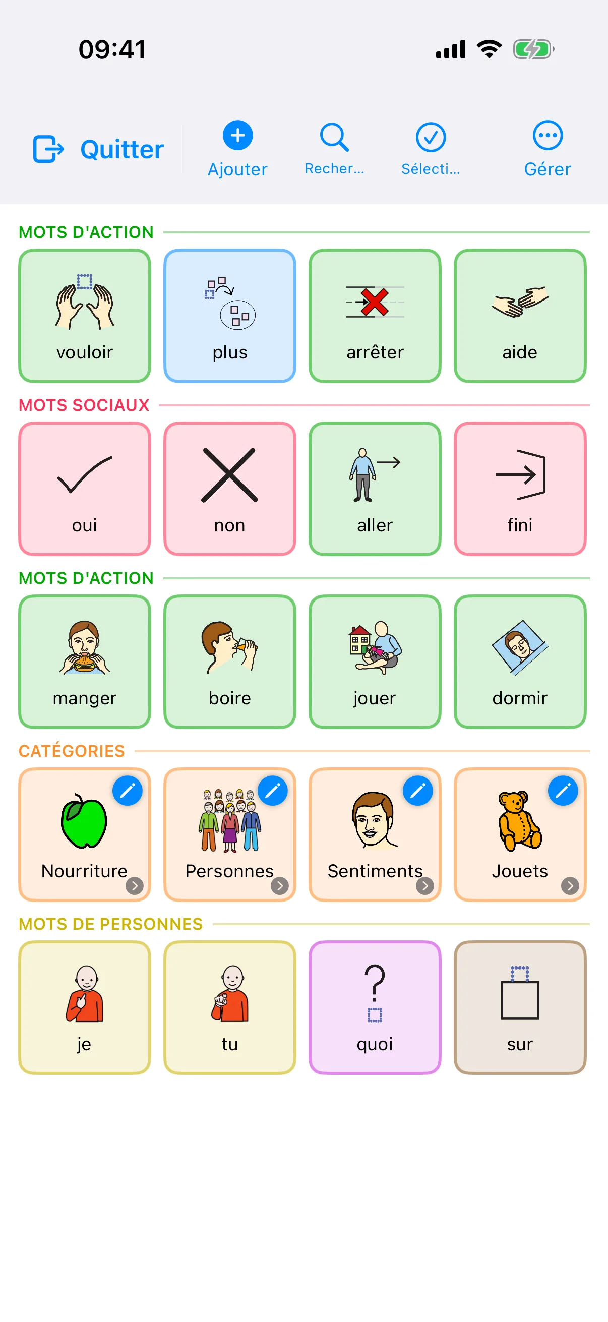 Faire du tableau le sien