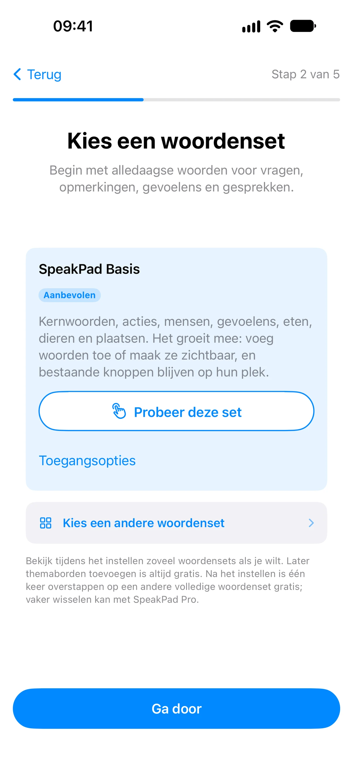 Je eerste week met SpeakPad